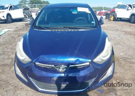 2014 Hyundai Elantra Se из США, поврежденный, VIN 5NPDH4AE3EH481853